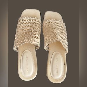 Cute neutral summer sandals